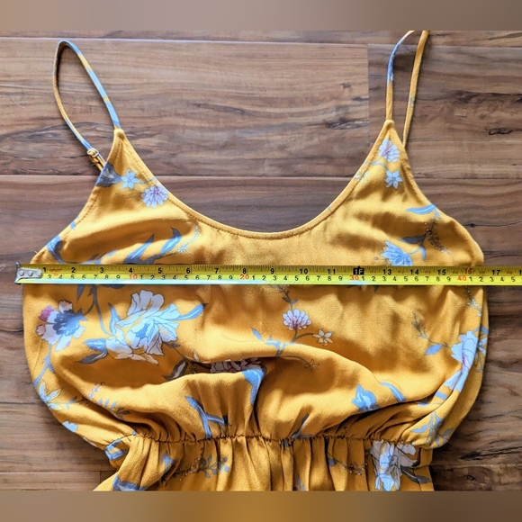 ❗️3/$15❗️Kendall & Kylie Yellow Romper - Picture 6 of 6